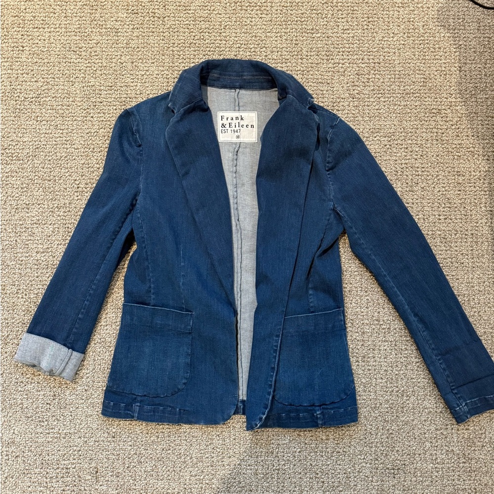 Frank & Eileen Dark Blue Jean Jacket
